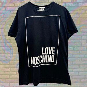 Love Moschino T-Shirt - Designer Logo Tee, Luxury Streetwear